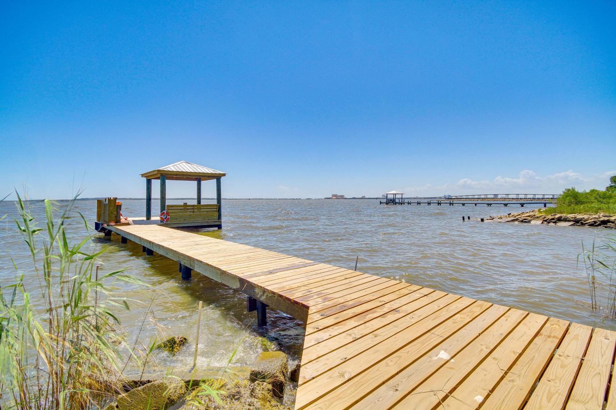 Historic Biloxi Bay Cottage With Beautiful View 海泉市 外观 照片
