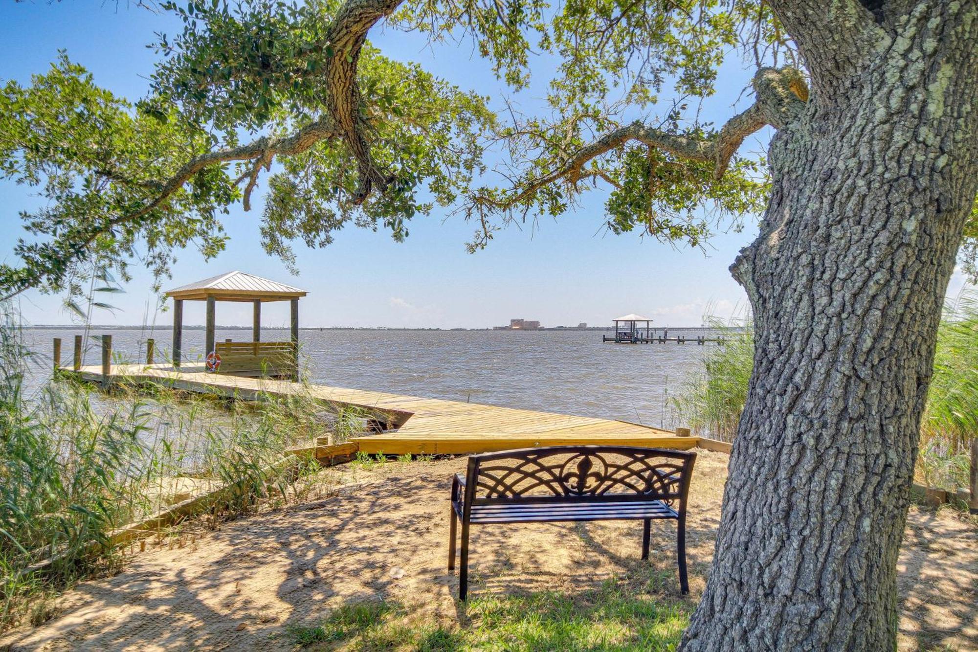 Historic Biloxi Bay Cottage With Beautiful View 海泉市 外观 照片